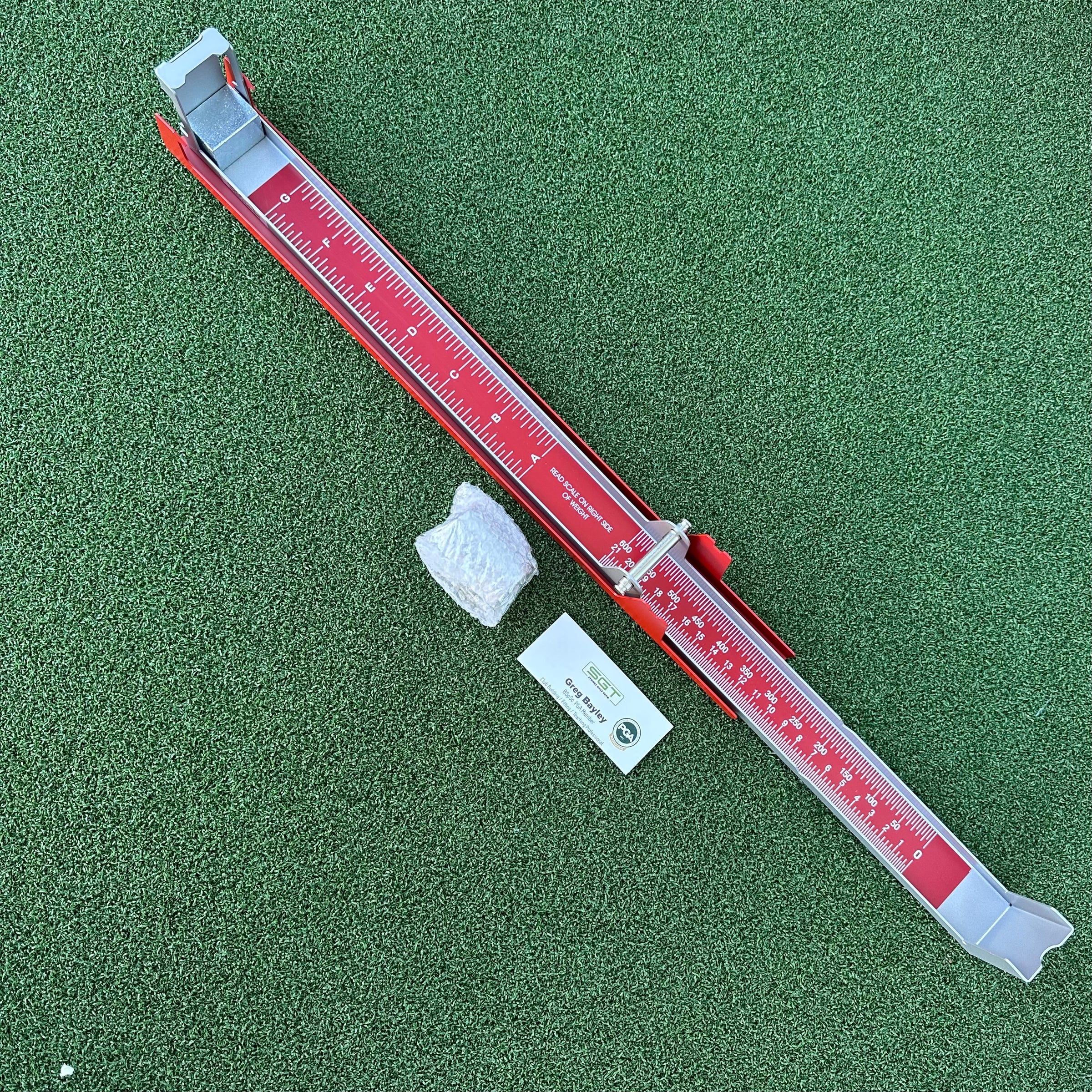 Golf Mechanix - Beam Balance Swing Weight Scale | Sydney Golf Tech