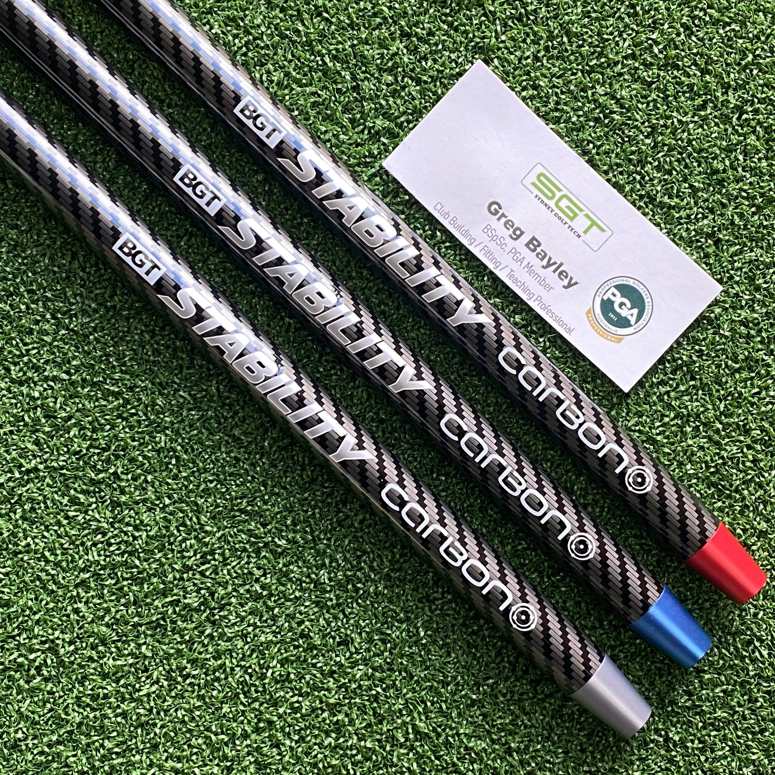 BGT Stability Carbon Putter Shafts Sydney Golf Tech