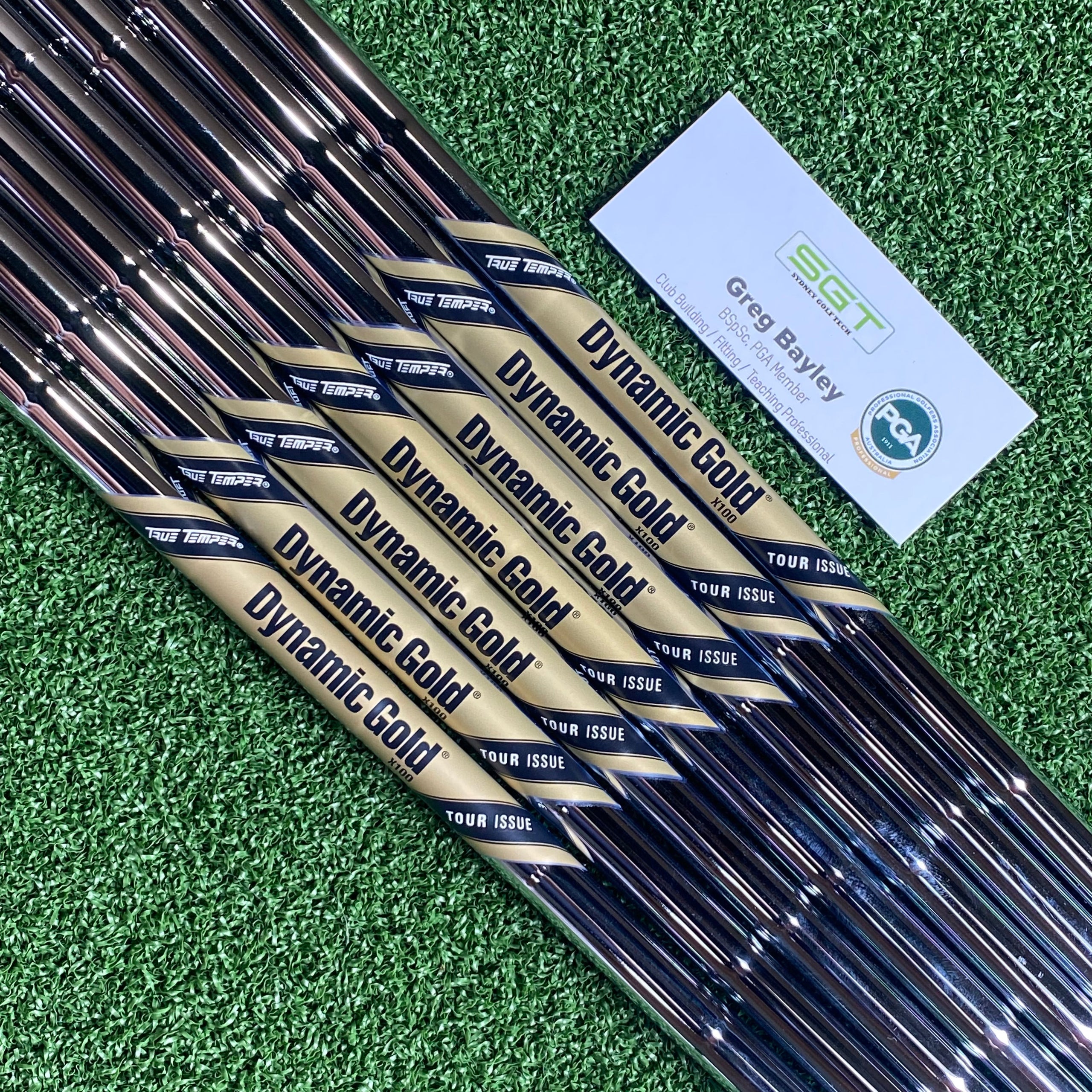 Dynamic Gold EX X100 アイアンシャフト 7本セット Dynamic Gold EX