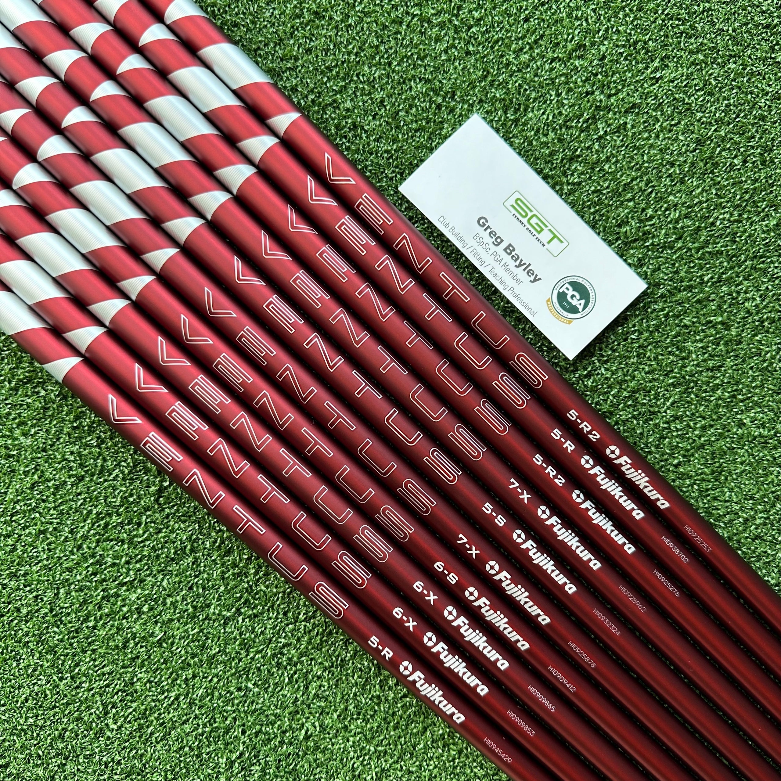 Manche Hybride Fujikura Ventus Red HB Velocore 6, Flex Senior, Pour Ping G430 Etc.